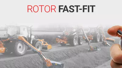 Rotor FAST-FIT : Montage rapide des couteaux