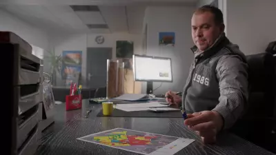 Someone finding the USB key with modulation maps in it forgotten by the driver