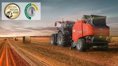 La nouvelle presse à balles rondes VB 7100 doublement récompensée