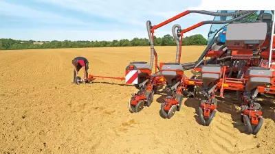 Réglages d'un semoir monograine