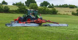 Vue au travail de la faucheuse GMD 15030