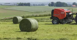 Photo de belles balles avec le liage de la presse FB 3100