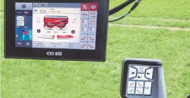 Photo du joystick ISOBUS CCI A3 avec CCI 800