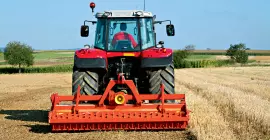 Fraise rotative EL 162 au travail