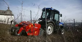 Photo du broyeur TRP 95 KUHN au travail