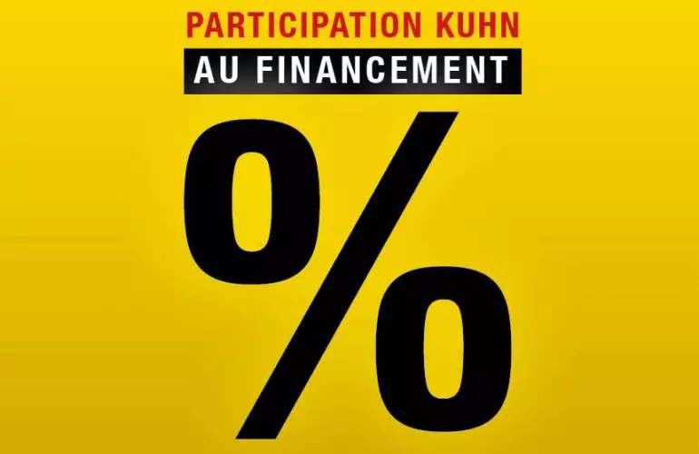 Offres de financement KUHN