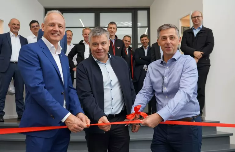 Inauguration du centre de formation et d'exposition KUHN-Geldrop