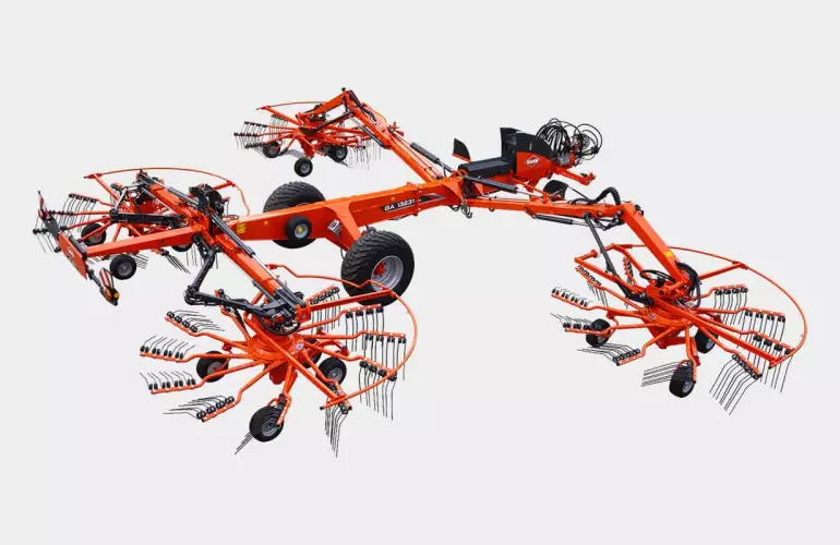Andaineur à quatre rotor GA 13231