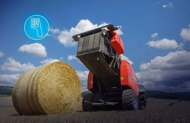 Fonction ISOBUS AUX-N disponible sur les presses à balles rondes KUHN VB série 7100