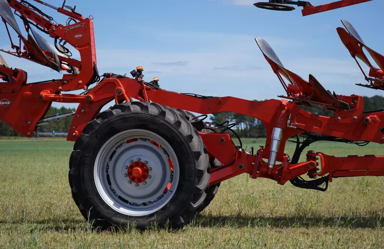 Les roues de grand diamètre offre une capacité de passage dans les conditions les plus extrêmes.