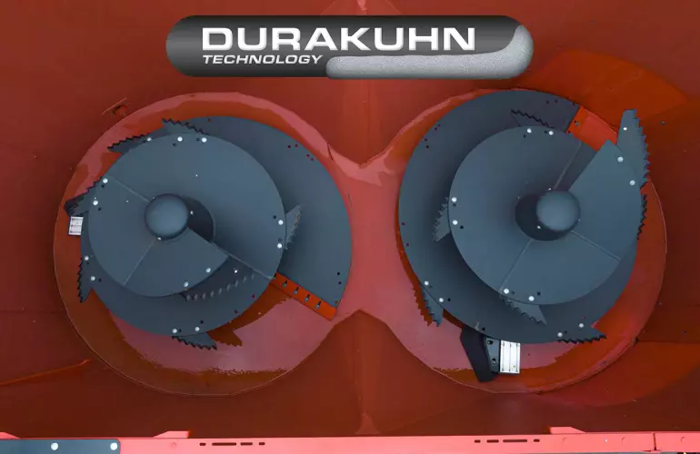 Pièces au carbure pour mélangeuse automotrice