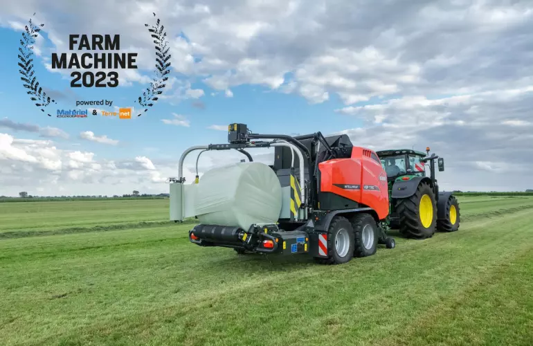 Combiné presse-enrubanneuse VBP 7190 élu Farm Machine 2023