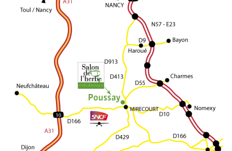 Carte d'accès du salon de l'herbe