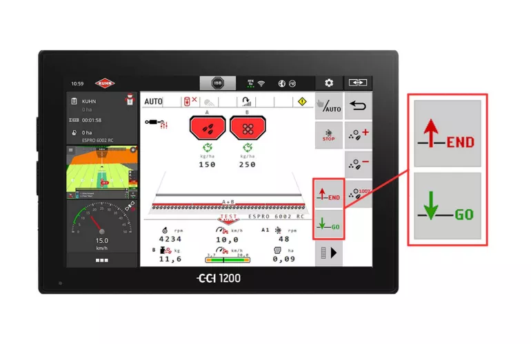 Réglage semoir simplifié ESPRO 1002