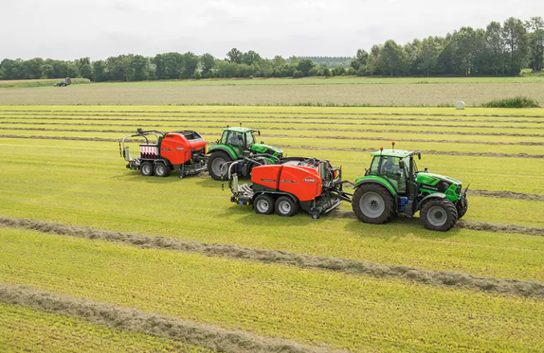 les combinés presses-enrubanneuses KUHN 