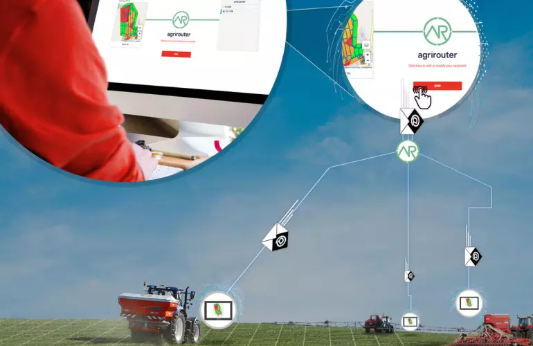 outil numérique permettant de transférer ou de recevoir des documents à distance, tels que des cartes de modulation ou des tâches, à l'aide d'une plate-forme d'échange de données