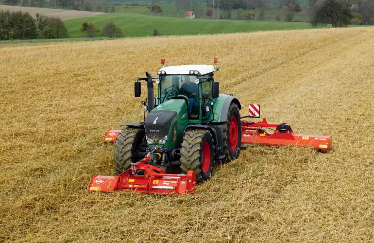 Broyeur BP 8300 au travail