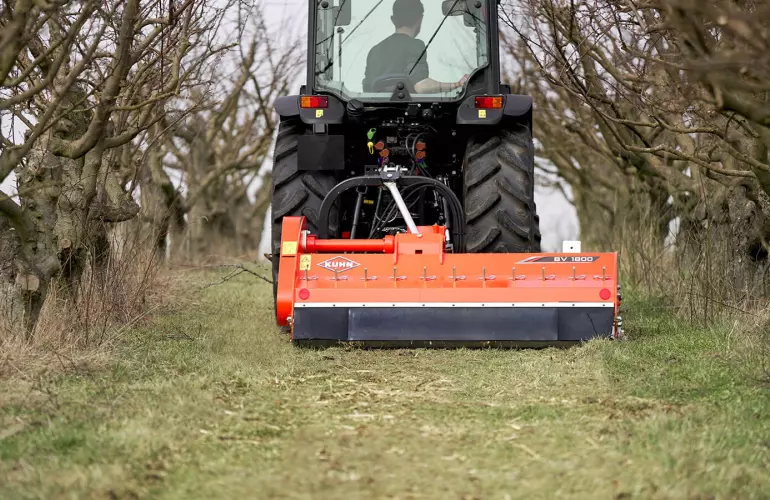 Photo du broyeur BVR 1000 avec déport hydraulique 