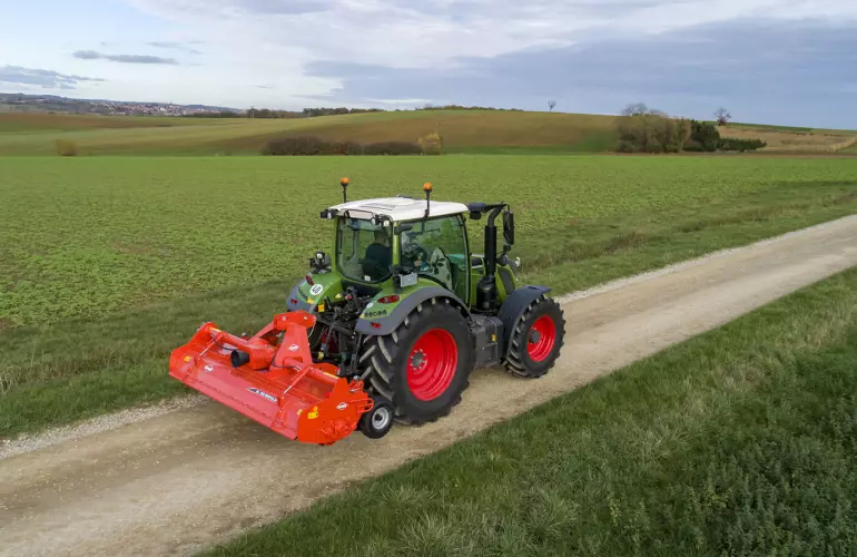 Fraise rotative EL BIOMULCH au transport