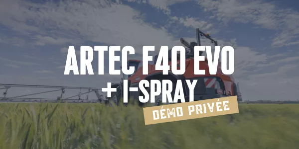 ARTEC F40 EVO démo privée INNOV AGRI 2026