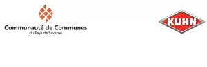 Logos del la Communauté des Communes du Pays Saverne et KUHN