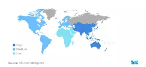 Taux de croissance du marché mondial de l'agriculture de précision par géographie