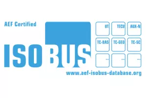 Photo certification ISOBUS du distributeur d'engrais AXIS