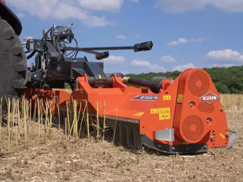 Broyeur polyvalent professionnel vue arrière