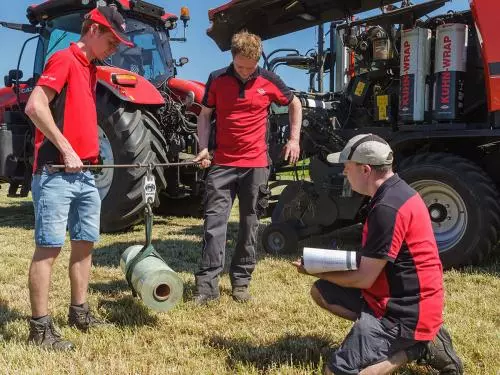 lancement du test de pressage