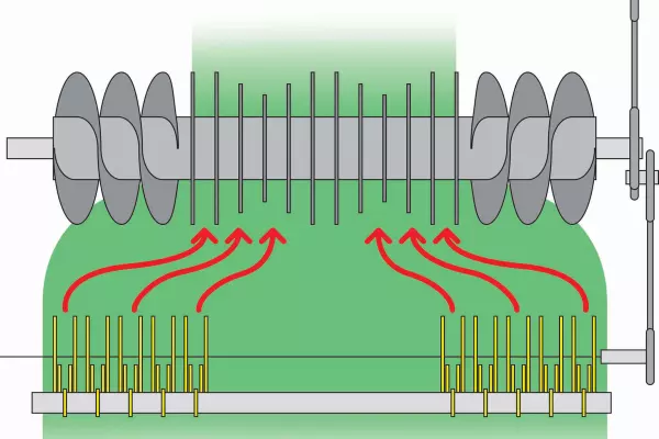 Toutes les presses KUHN, avec ou sans système de coupe, sont équipées du système ROTOR INTÉGRAL.