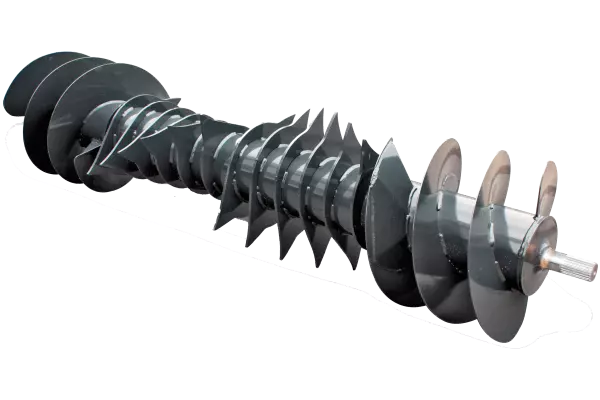 Le rotor OPTIFEED 48 cm intègre les dents de rotor et les fonctions de recentrage sur le même arbre