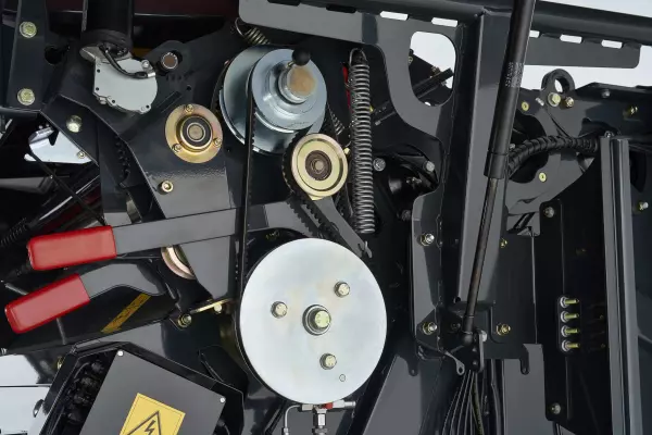 La technologie d'étirage actif assure des balles de forme optimale grâce à la tension constante du filet.