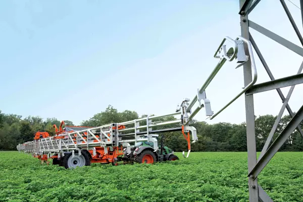 Sécurité de la rampe par pivotement