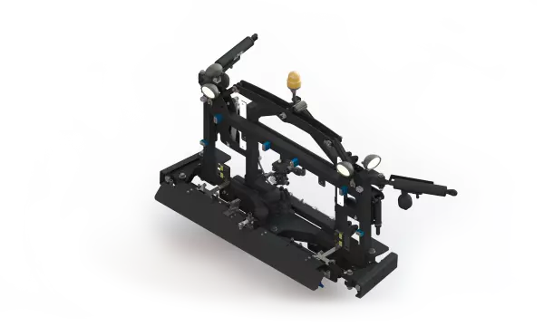 Visuel 3D du cadre de suspension pendulo-bielettes EQUILIBRA de l'automoteur ARTEC RS20