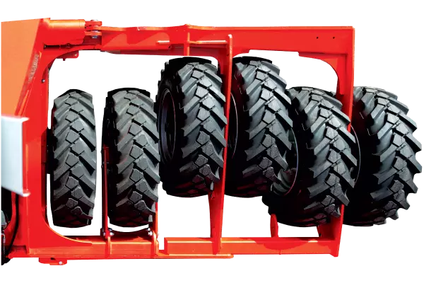 Train de roues de rappui pour semis sur préparation simplifiée du sol avec le semoir traîné pour semis direct ou agriculture de conservation AUROCK