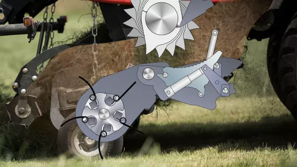 Débrayage hydraulique du rotor et technology DROPFLOOR