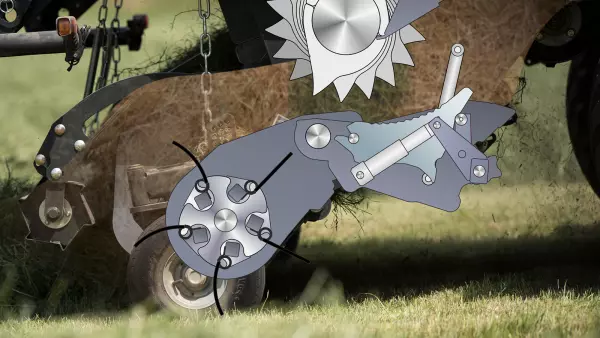 Débrayage hydraulique du rotor et technology DROPFLOOR