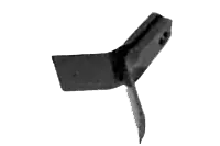 Des couteaux Y adaptés pour le broyage des résidus de culture