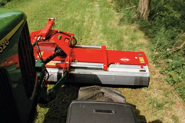 Déport par coulissement sur les broyeurs BP-BPR série 100