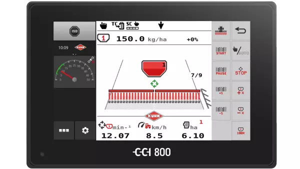 Compatibilité ISOBUS, modulation de semis