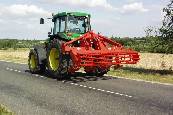 Exemple de compacité du décompacteur DC en mode transport