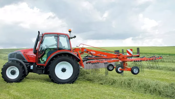 Passage d'andain sur GA 5031