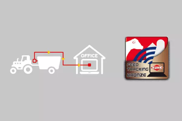 Avec votre pesée programmable KUHN DG600, vous pouvez choisir en option le transfert de données "DTM ADVANCE