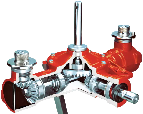 Carter de distributeur à engrais MDS .2 renforcé à bain d'huile pour plus de durabilité