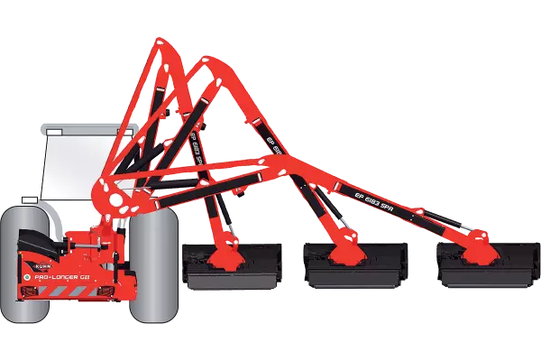 Faucheuse Débroussailleuse KUHN MULTI-LONGER GII 5757 SPA : bienvenue dans la catégorie professionnelle !