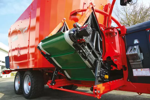 Tapis FLEXILIFT relevable et intégré au gabarit de votre mélangeuse PROFILE CL