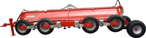 Système hydraulique de transport en long pour le broyeur RM 400, confort et sécurité