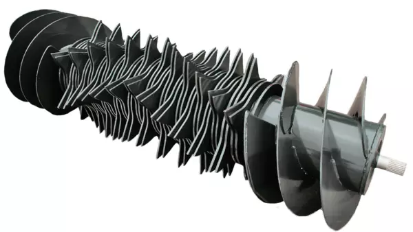 Le système OMNICUT rotor à 23 couteaux (OC 23) coupe le fourrage à une longueur de 45 mm