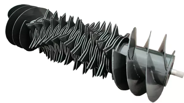 Le système OMNICUT rotor à 23 couteaux (OC 23) coupe le fourrage à une longueur de 45 mm