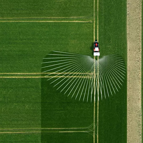 Відбивач TELIMAT для точного внесення на краю поля
